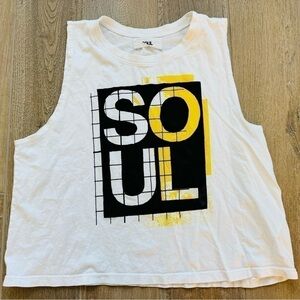 Soul Cycle Crop Tank Size XL